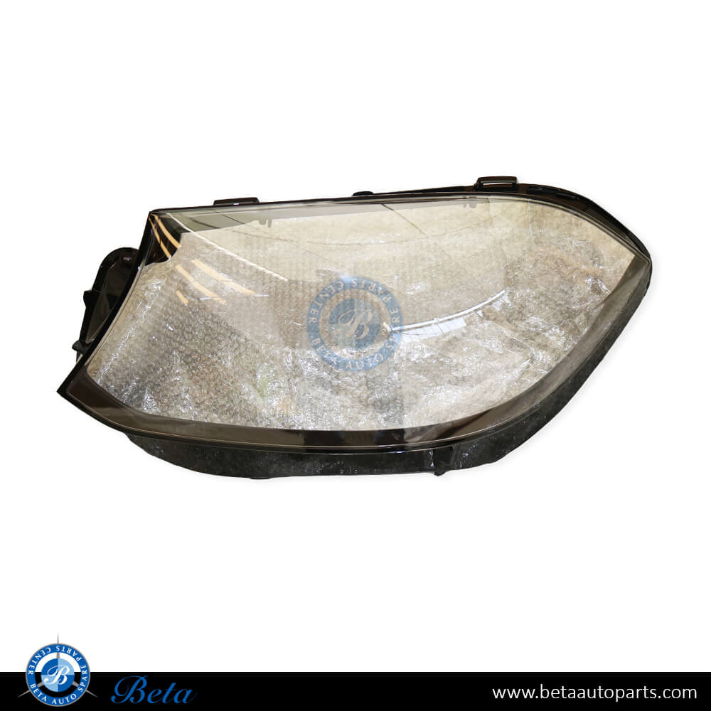 Left Side Headlamp Lens for Mercedes GLS-Class X166 2016-2019 models, Part Number 1668209159 Left Side Headlamp Lens for Mercedes GLS-Class X166 2016-2019 models, Part Number 1668209159